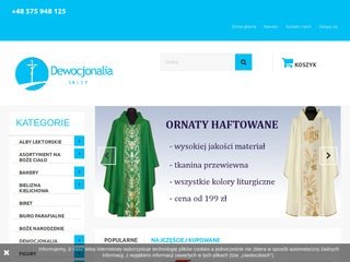 Podgląd sklepdewocjonalia.com.pl
