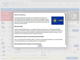 Podgląd https://www.tme.eu