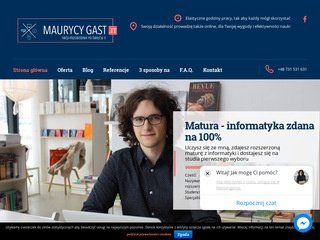 Podgląd https://www.korepetycjezinformatyki.pl