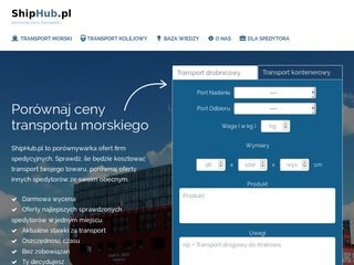 Podgląd https://www.shiphub.pl/