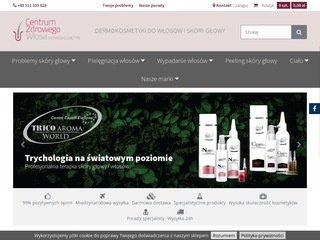 Podgląd https://sklep.centrumzdrowegowlosa.pl