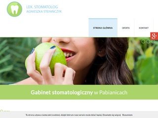 Podgląd stomatologiapabianice.pl