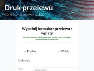 Podgląd https://www.druk-przelewu.pl/