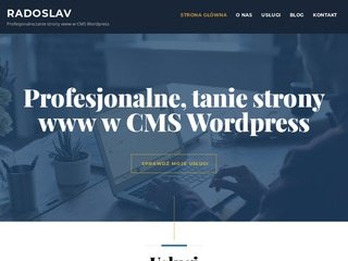 Podgląd radoslav-taniestronywww.pl
