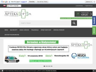 Podgląd aptekaopt.pl