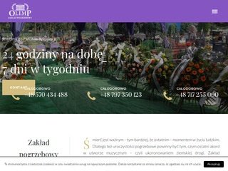 Podgląd https://zakladpogrzebowyolimp.pl