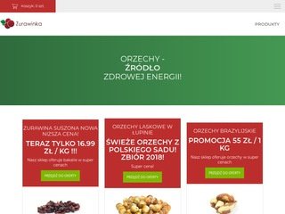 Podgląd https://zurawinka-bakalie.pl