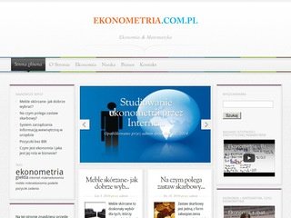 Miniaturka ekonometria.com.pl