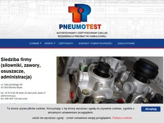 Podgląd pneumotest.com.pl