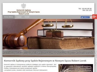 Podgląd komorniknowysacz.pl