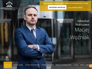 Podgląd https://www.maciejwozniak.com