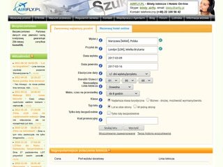 Podgląd airfly.pl