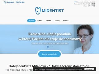 Podgląd https://www.midentist.pl