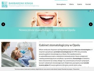 Podgląd stomatolog-kingabarbarzak.pl