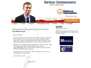 Podgląd domaszewicz.platforma.org