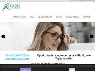 Podgląd ostroscwzroku.pl