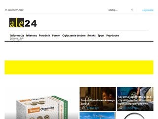 Podgląd https://www.ale24.pl