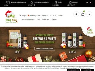 Podgląd https://www.hempking.eu