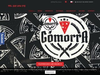 Podgląd https://www.pizzeriagomorra.pl