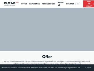 Podgląd https://elzab-manufacturing.com