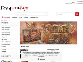 Podgląd https://dragoneye.pl