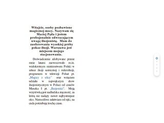 Podgląd https://sztukamagii.pl