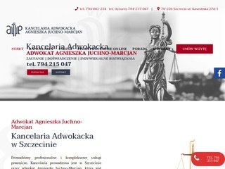 Podgląd https://ajm-prawnik-szczecin.pl