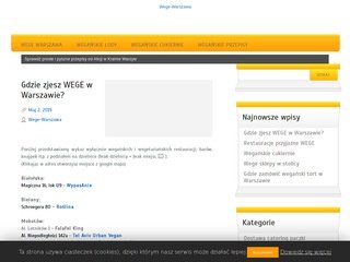 Podgląd wege-warszawa.pl