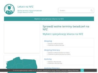 Podgląd https://lekarz-na-nfz.pl