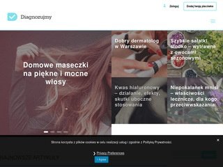 Podgląd https://diagnozujmy.pl