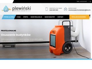 Podgląd plewinski-osuszanie.pl