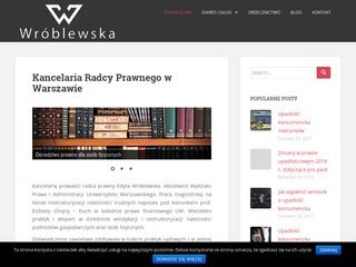 Podgląd kancelariawroblewska.pl