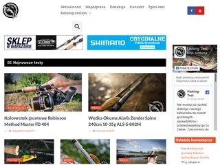 Podgląd https://fishing-test.pl