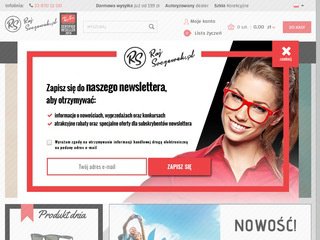 Podgląd rajsoczewek.pl