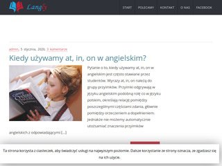 Podgląd https://langly.pl