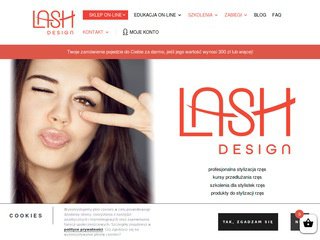 Podgląd https://lashdesign.pl