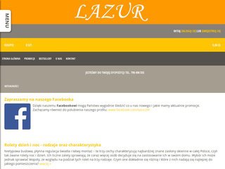 Podgląd https://www.lazur24.pl