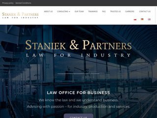Podgląd https://staniekandpartners.com