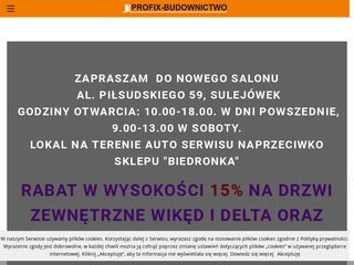 Podgląd https://www.profix-budownictwo.pl