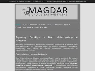 Podgląd detektywmagdar.pl