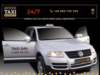 Podgląd https://misiektaxi.pl