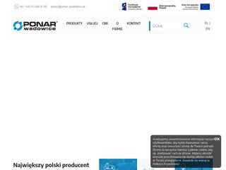Podgląd https://www.ponar-wadowice.pl