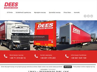 Podgląd wynajemnaczep.com.pl