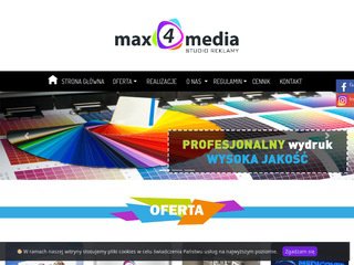 Podgląd https://max4media.pl