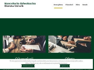 Podgląd adwokatgiesek.pl
