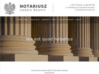 Podgląd https://www.notariusz-bajzert.pl