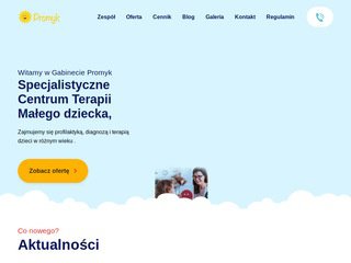 Podgląd https://gabinetpromyk.eu