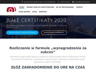 Podgląd https://bialecertyfikaty.info
