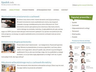 Podgląd https://www.spadek.info/