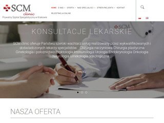 Podgląd https://www.scmkrakow.pl